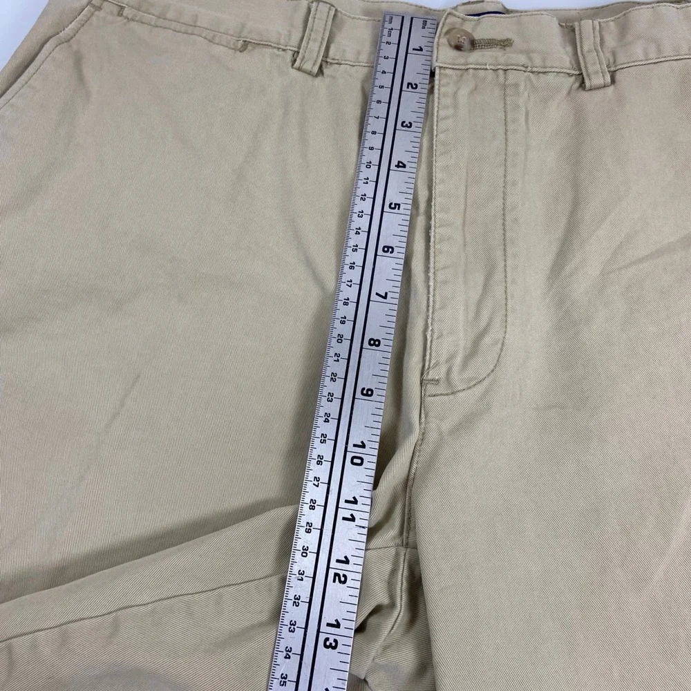 Polo Ralph Lauren Mens 38‎ Khaki Tan Chino Shorts 100% Cotton Twill 9in Preppy